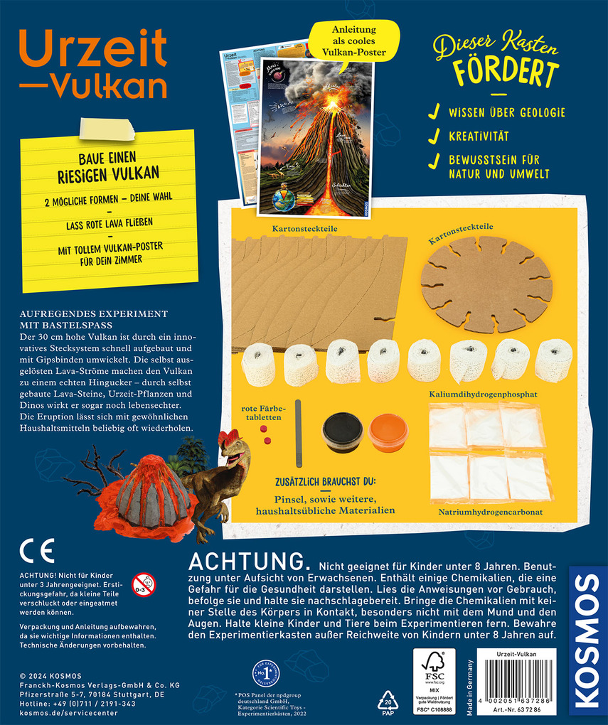 Weitere Ansicht: Urzeit-Vulkan