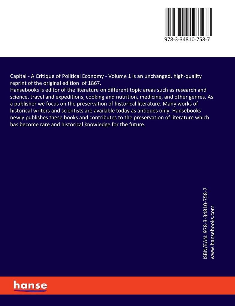 Weitere Ansicht: Capital | Karl Marx
