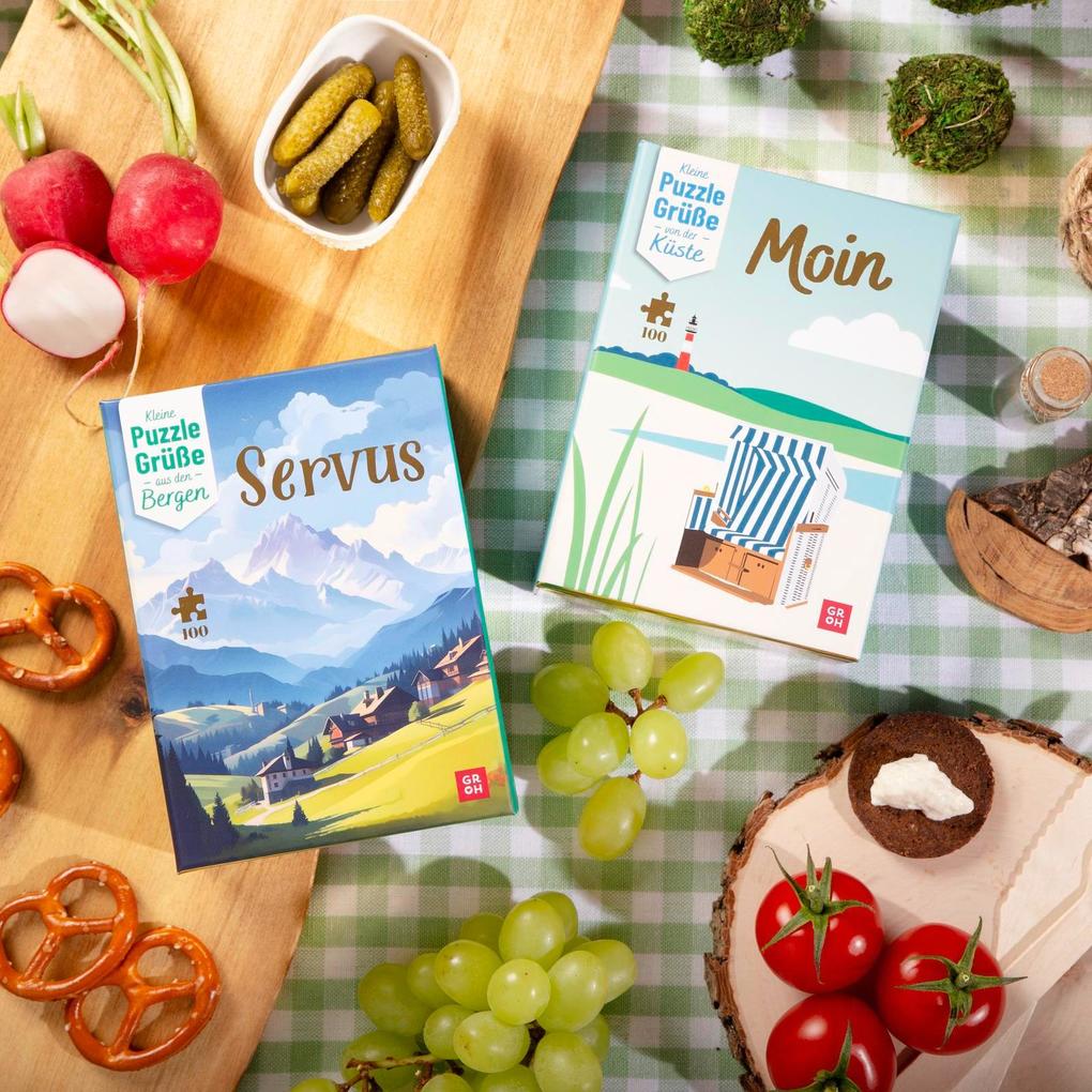 Weitere Ansicht: Servus! Kleine Puzzle-Grüße aus den Bergen