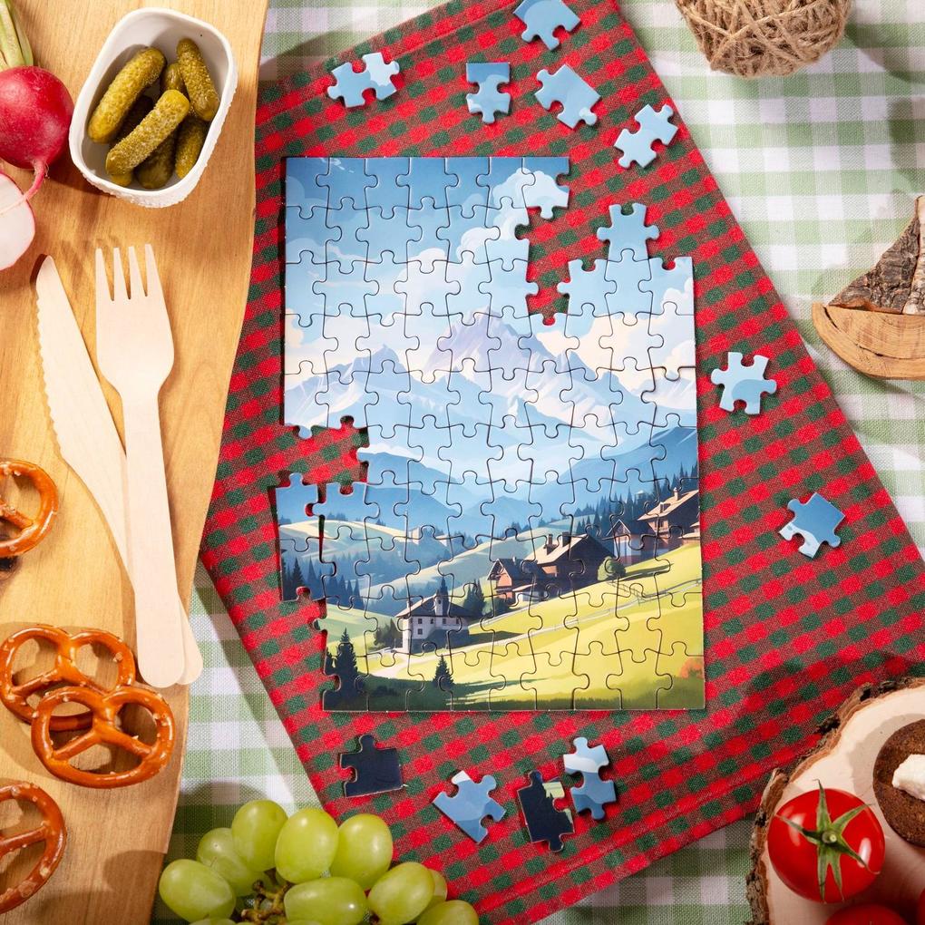 Weitere Ansicht: Servus! Kleine Puzzle-Grüße aus den Bergen