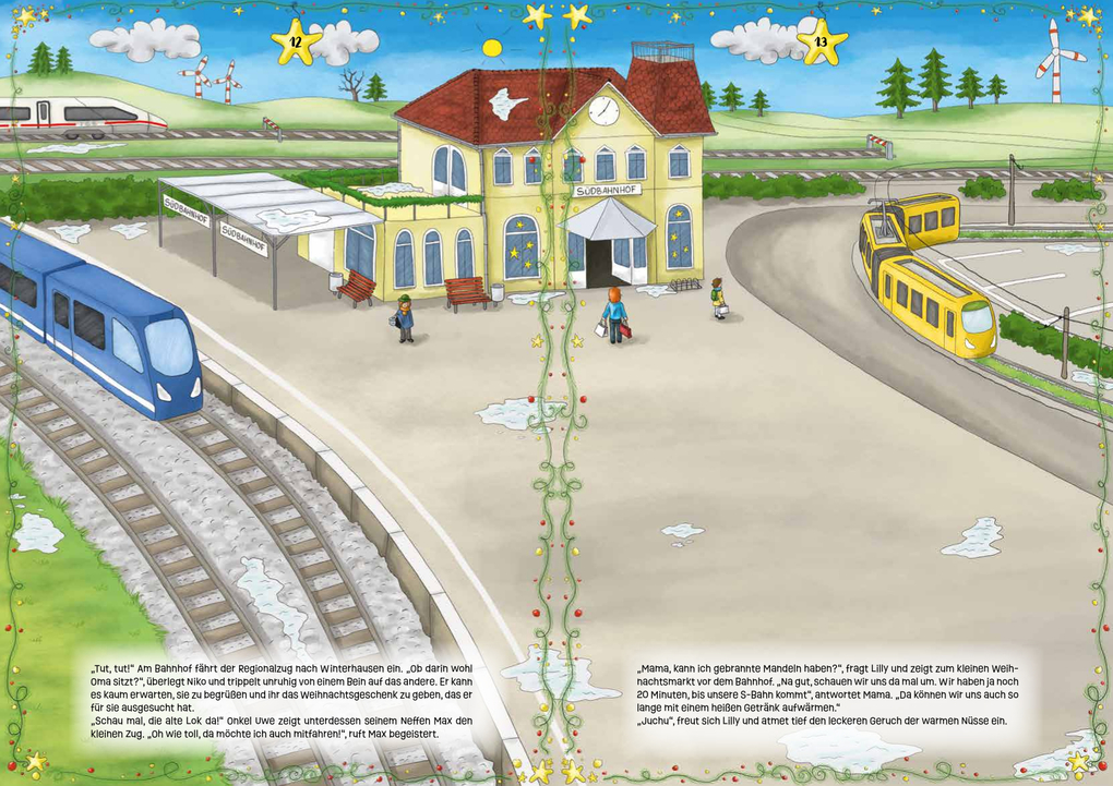 Weitere Ansicht: Mein Sticker-Adventskalender | Laura Lamping