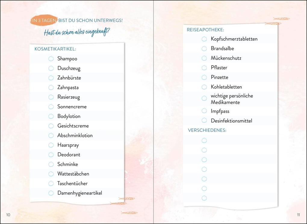 Weitere Ansicht: Reisetagebuch (Fische)