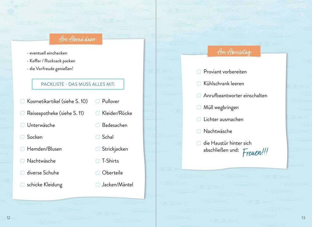 Weitere Ansicht: Reisetagebuch (Fische)