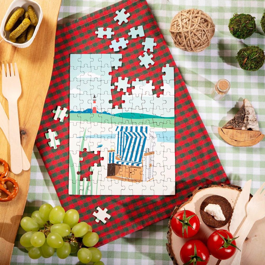 Weitere Ansicht: Moin! Kleine Puzzle-Grüße von der Küste