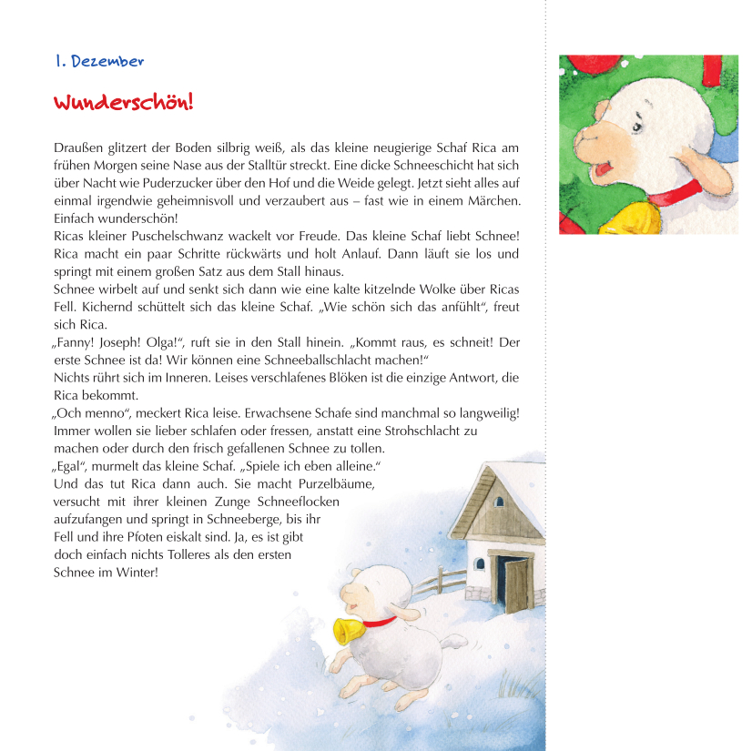 Weitere Ansicht: Rica sucht das Christkind | Katharina Wilhelm