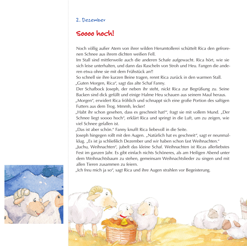 Weitere Ansicht: Rica sucht das Christkind | Katharina Wilhelm