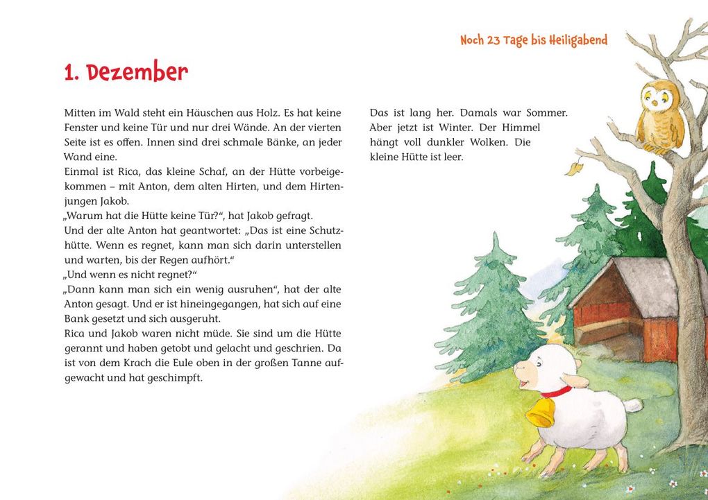 Weitere Ansicht: Rica erlebt die Waldweihnacht | Renate Schupp
