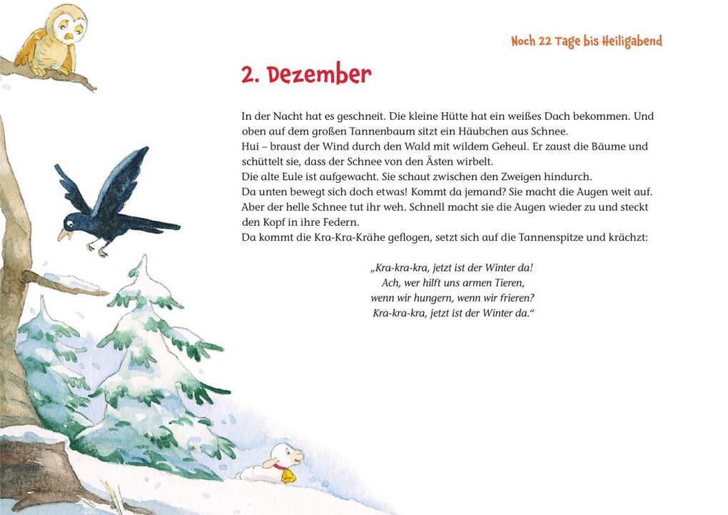 Weitere Ansicht: Rica erlebt die Waldweihnacht | Renate Schupp