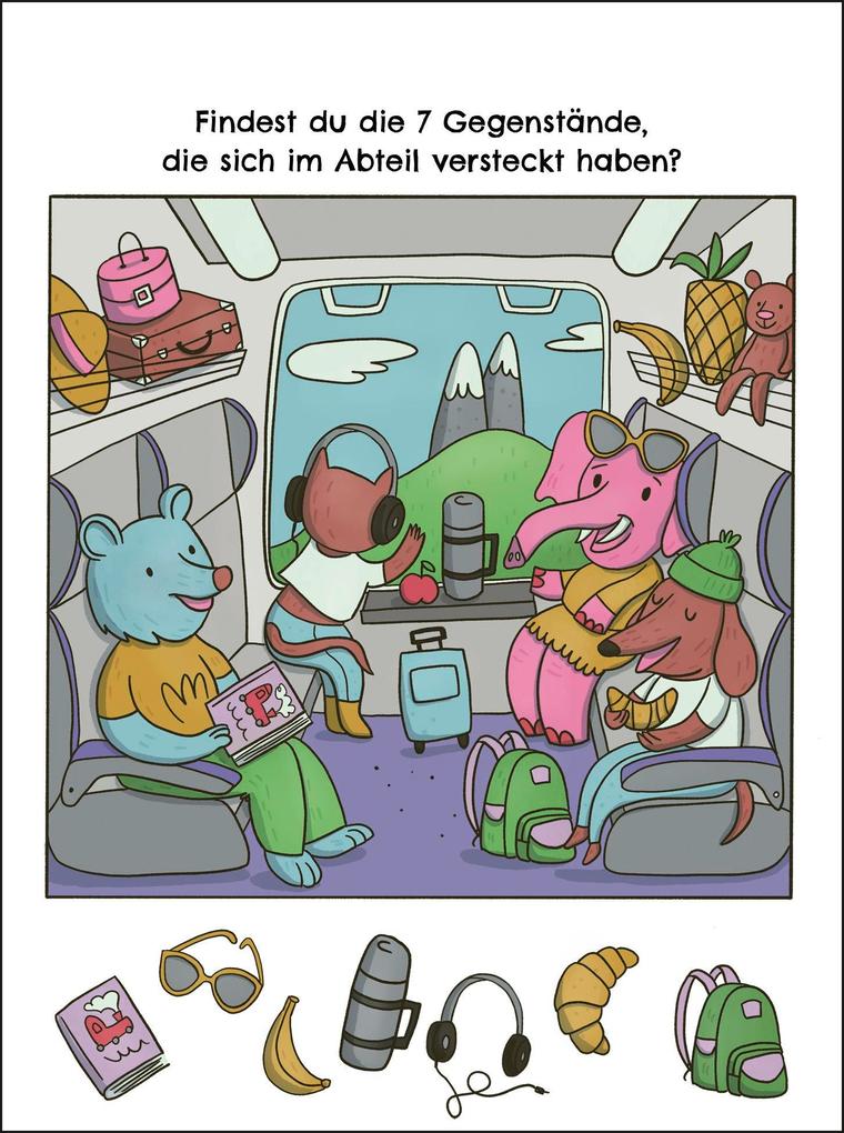 Weitere Ansicht: In 40 Rätseln sind wir da! - Zugfahrt