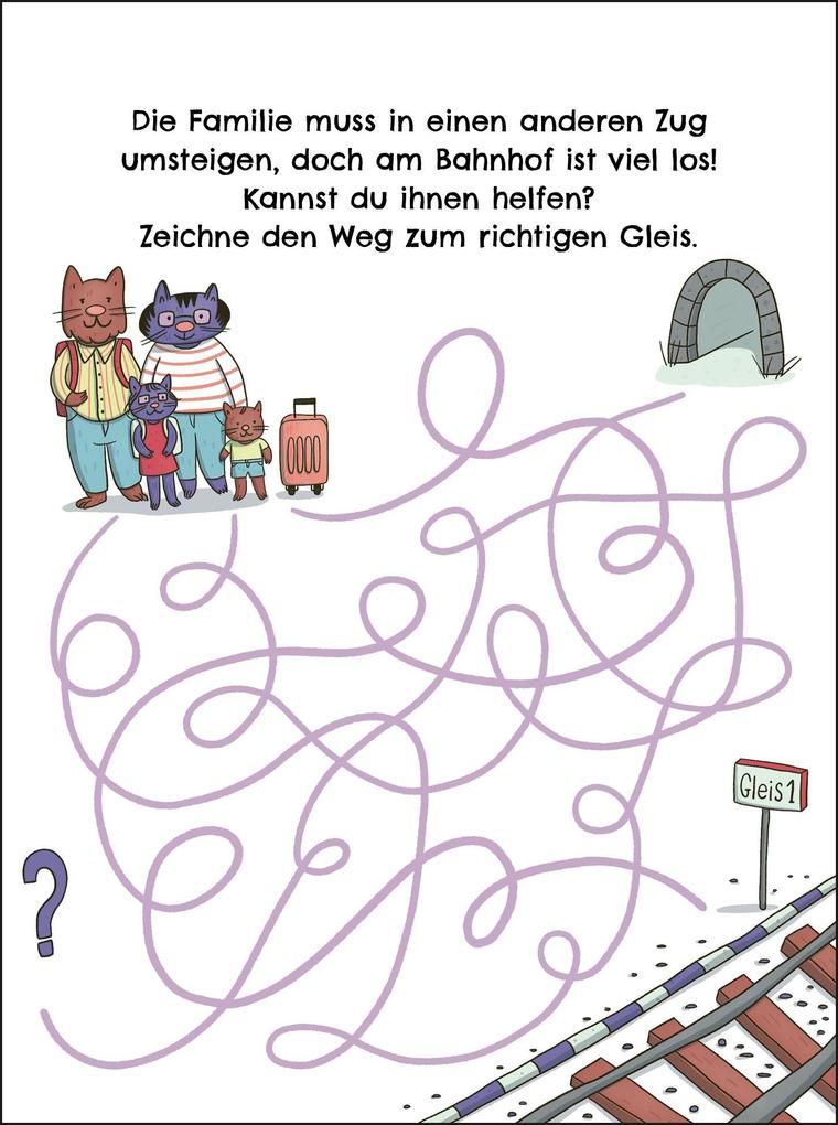 Weitere Ansicht: In 40 Rätseln sind wir da! - Zugfahrt