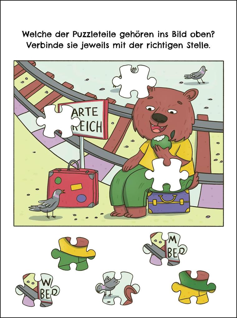 Weitere Ansicht: In 40 Rätseln sind wir da! - Zugfahrt