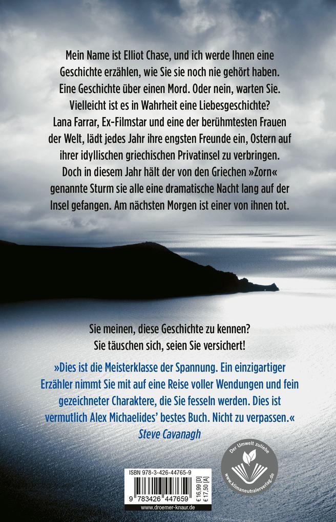 Weitere Ansicht: Die Insel des Zorns | Alex Michaelides