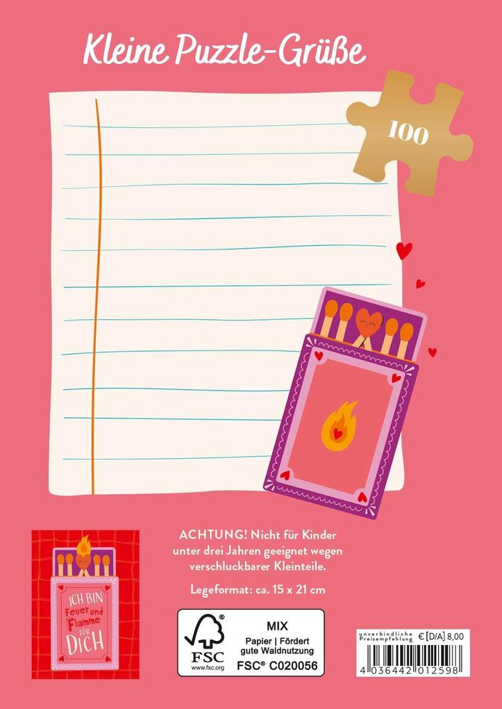 Weitere Ansicht: Ich bin Feuer und Flamme für dich