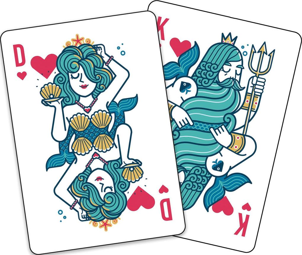 Weitere Ansicht: Ahoi! 55 Spielkarten mit Motiven von der Küste