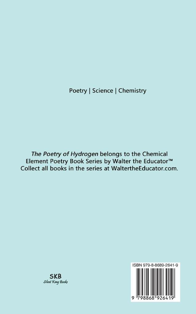 Weitere Ansicht: The Poetry of Hydrogen | Walter the Educator