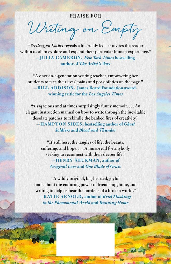 Weitere Ansicht: Writing on Empty | Natalie Goldberg