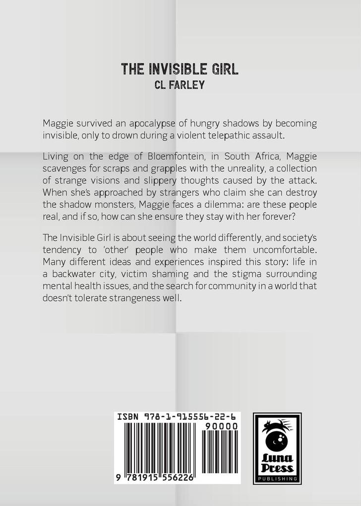 Weitere Ansicht: The Invisible Girl | C L Farley