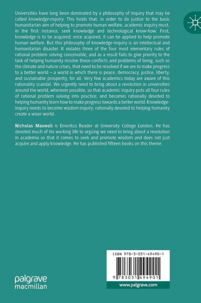 Weitere Ansicht: The Philosophy of Inquiry and Global Problems | Nicholas Maxwell