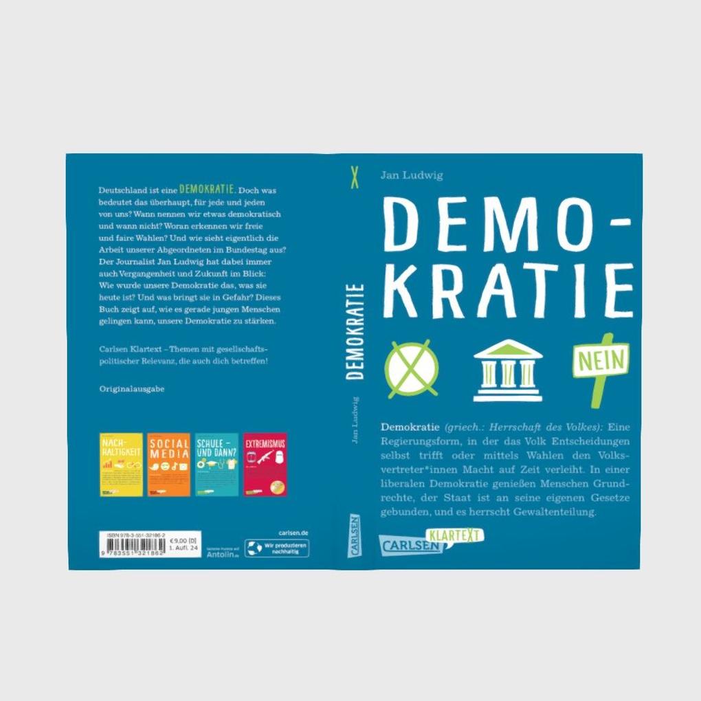Weitere Ansicht: Demokratie (Carlsen Klartext) | Jan Ludwig