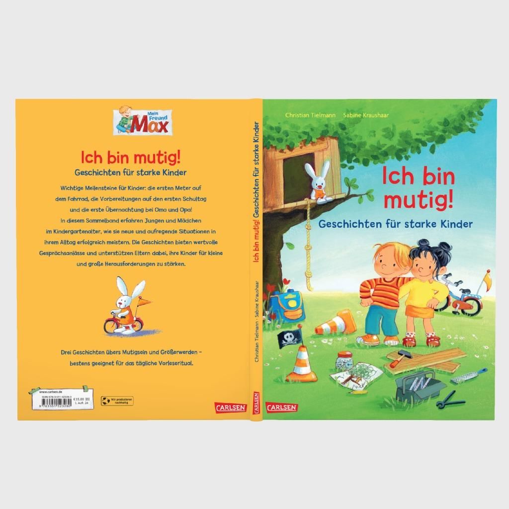 Weitere Ansicht: Max-Bilderbücher: Ich bin mutig! Geschichten für starke Kinder | Christian Tielmann