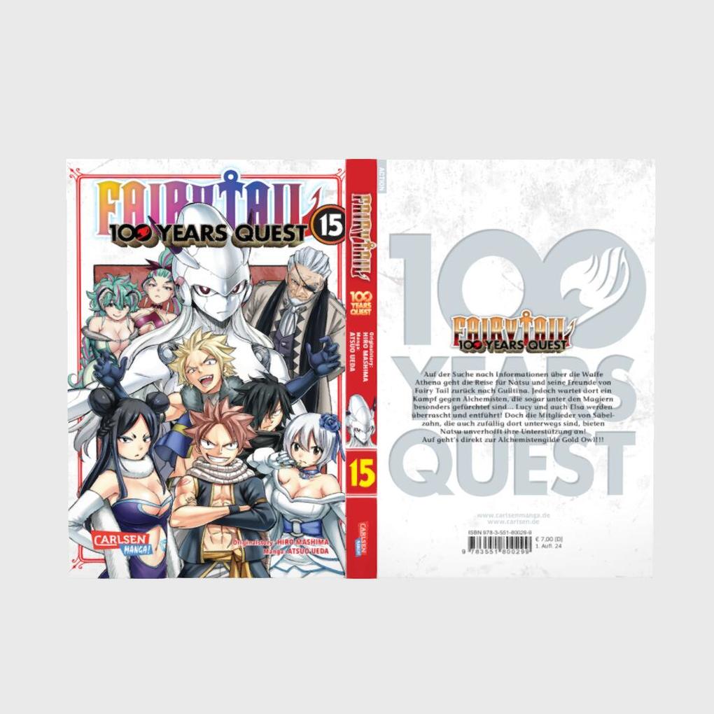 Weitere Ansicht: Fairy Tail - 100 Years Quest 15 | Hiro Mashima, Atsuo Ueda
