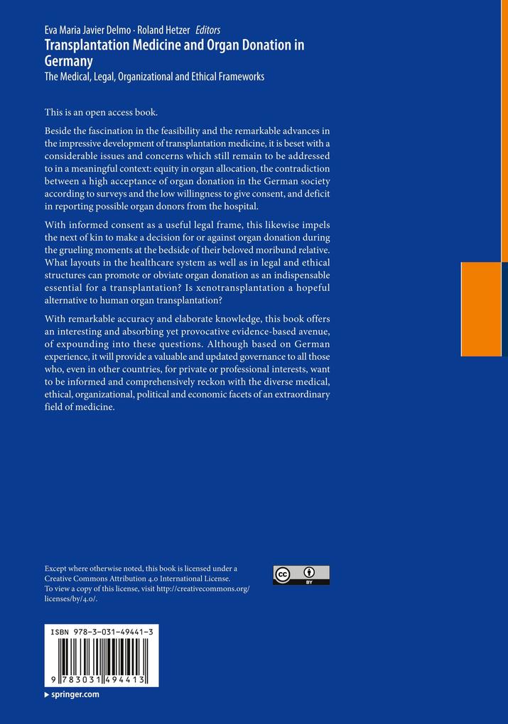 Weitere Ansicht: Transplantation Medicine and Organ Donation in Germany