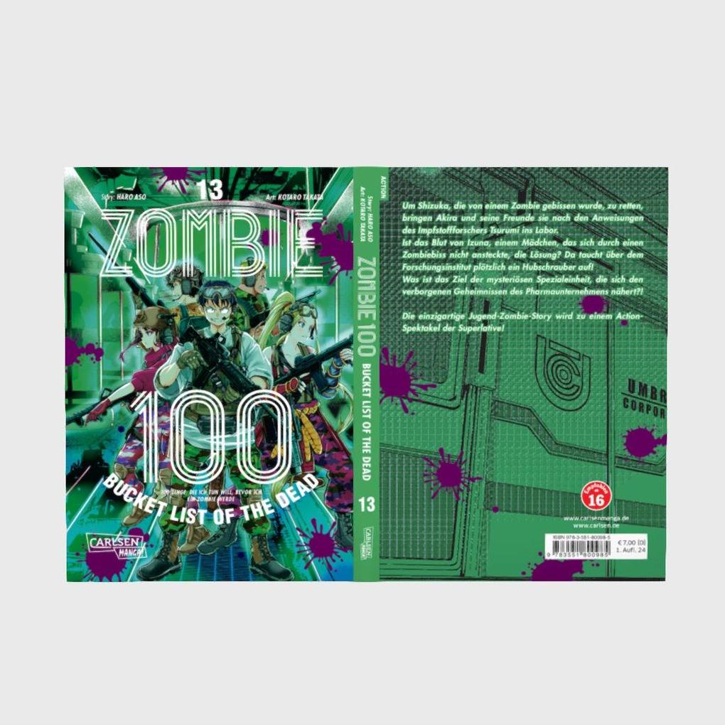Weitere Ansicht: Zombie 100 - Bucket List of the Dead 13 | Kotaro TAKATA, Haro Aso