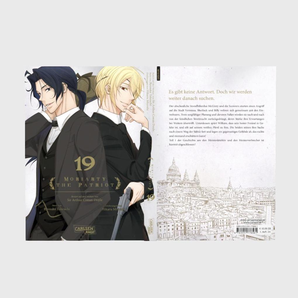 Weitere Ansicht: Moriarty the Patriot 19 | Ryosuke Takeuchi