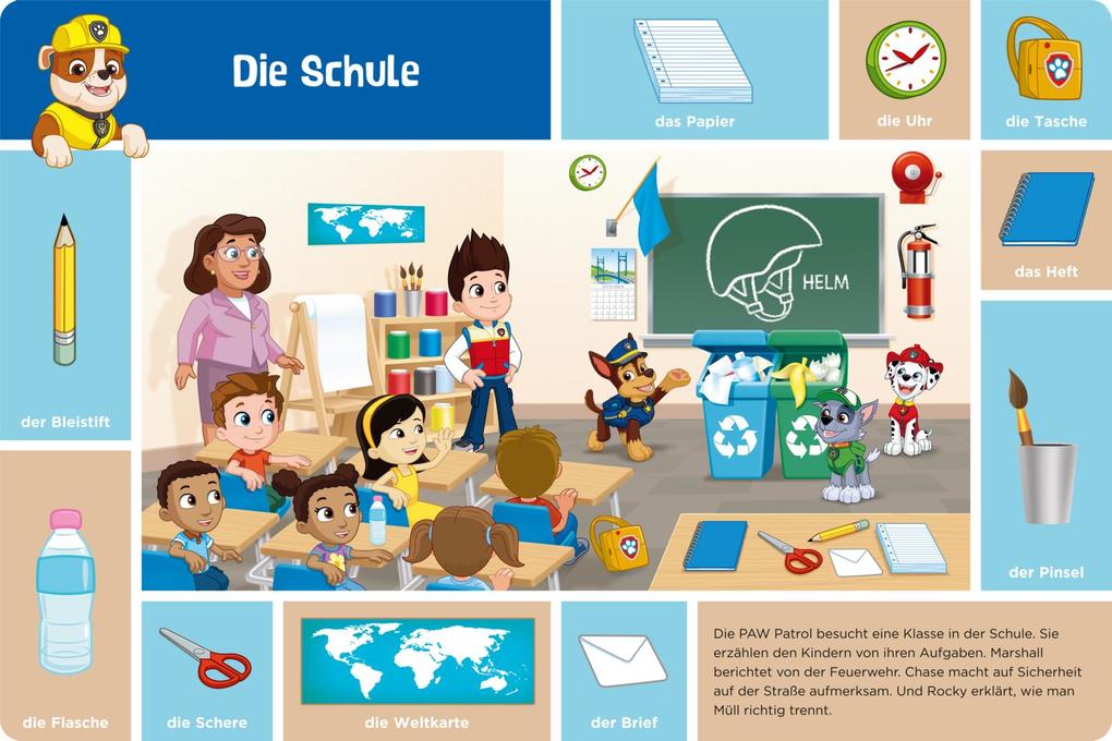 Weitere Ansicht: PAW Patrol Lernbuch: Mein erstes Wörterbuch