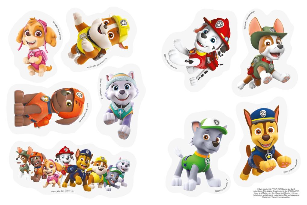 Weitere Ansicht: PAW Patrol Mitmachbuch: Malspaß mit Fensterstickern