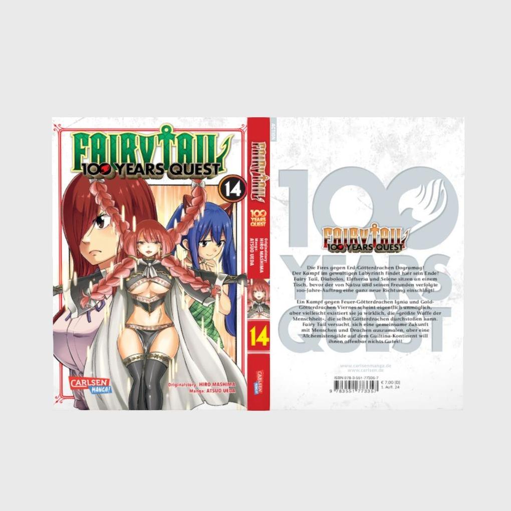 Weitere Ansicht: Fairy Tail - 100 Years Quest 14 | Hiro Mashima, Atsuo Ueda