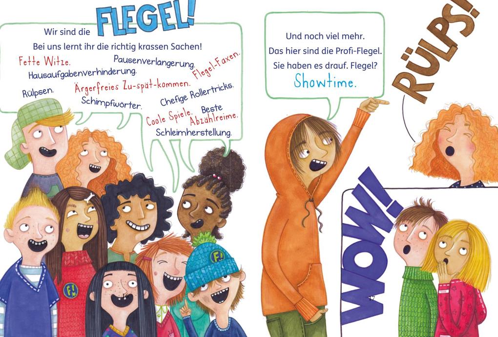 Weitere Ansicht: Die Flegel-AG: Gib mir ein F! | Jasmin Schaudinn