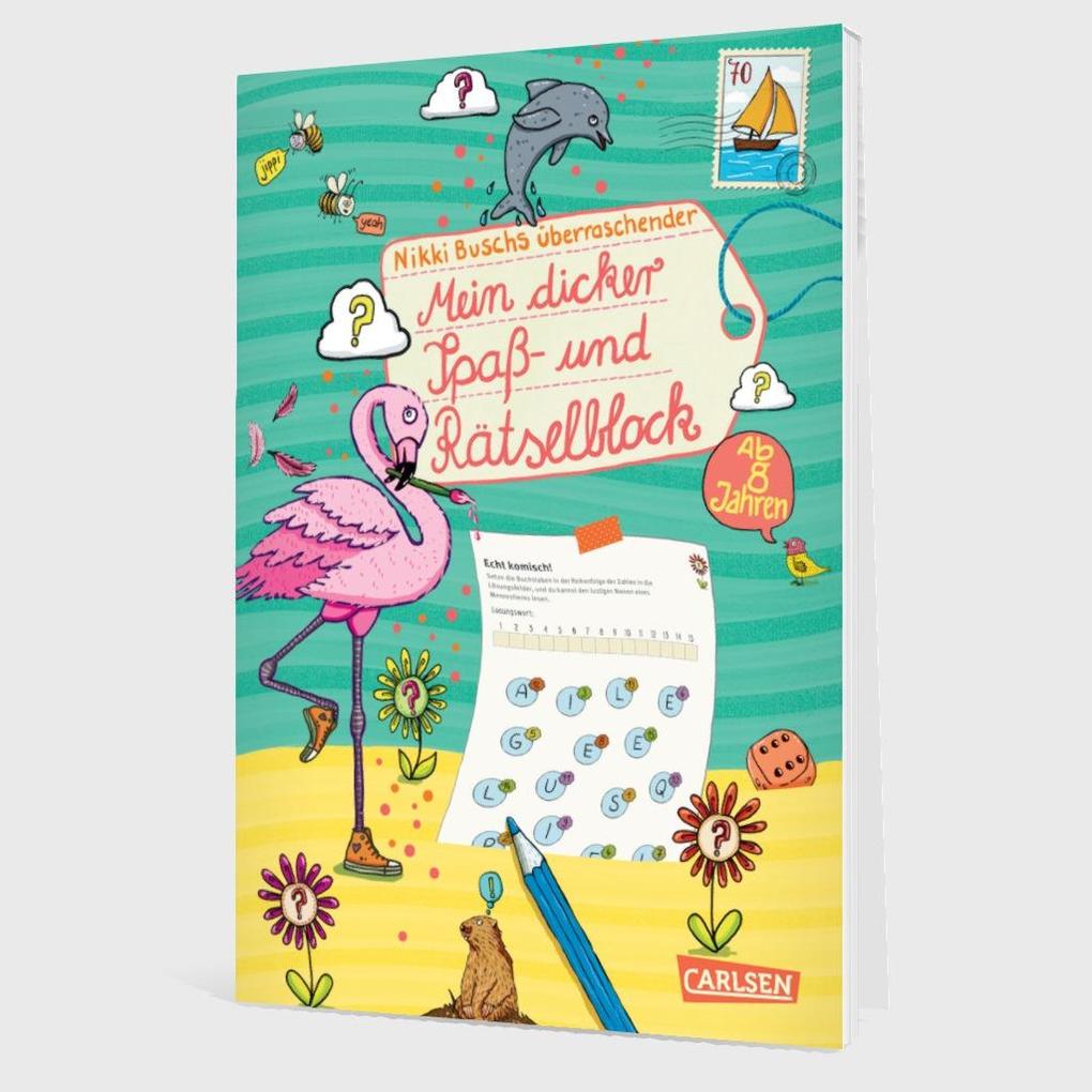 Weitere Ansicht: Rätselspaß Grundschule: Mein dicker Spaß- und Rätselblock | Nikki Busch