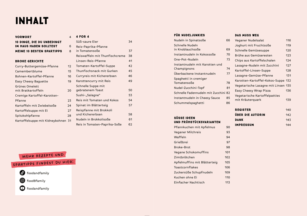 Weitere Ansicht: Das BROKE Kochbuch | Jennifer Kuschel