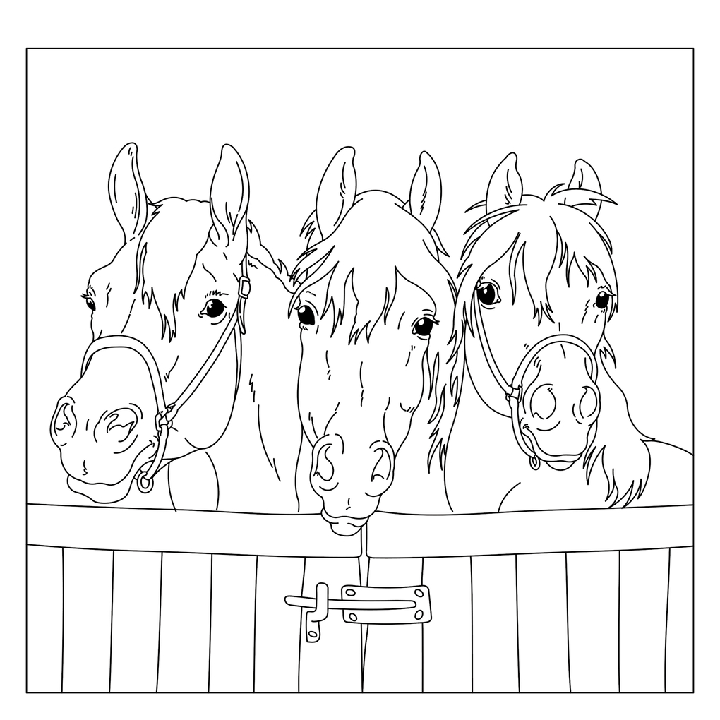 Weitere Ansicht: Mein superdicker Pferdefreunde-Malblock