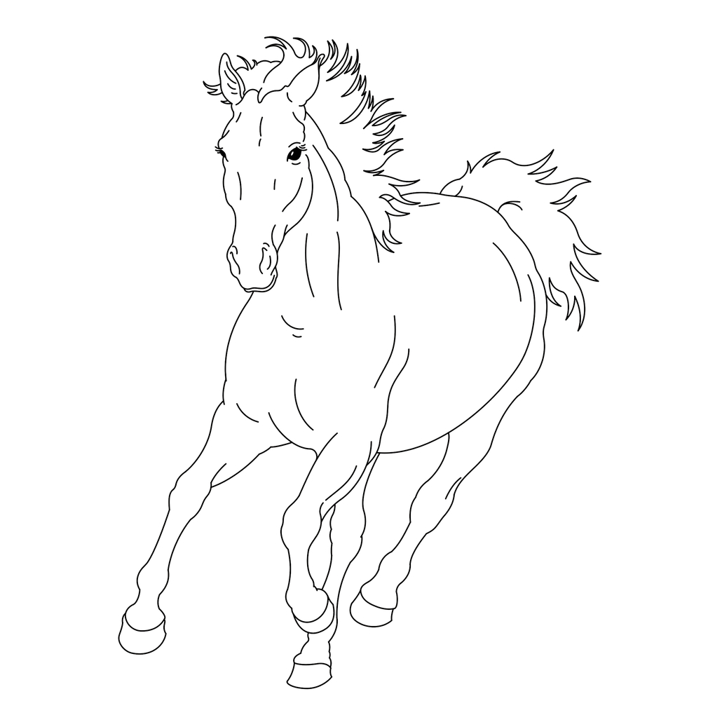 Weitere Ansicht: Mein superdicker Pferdefreunde-Malblock