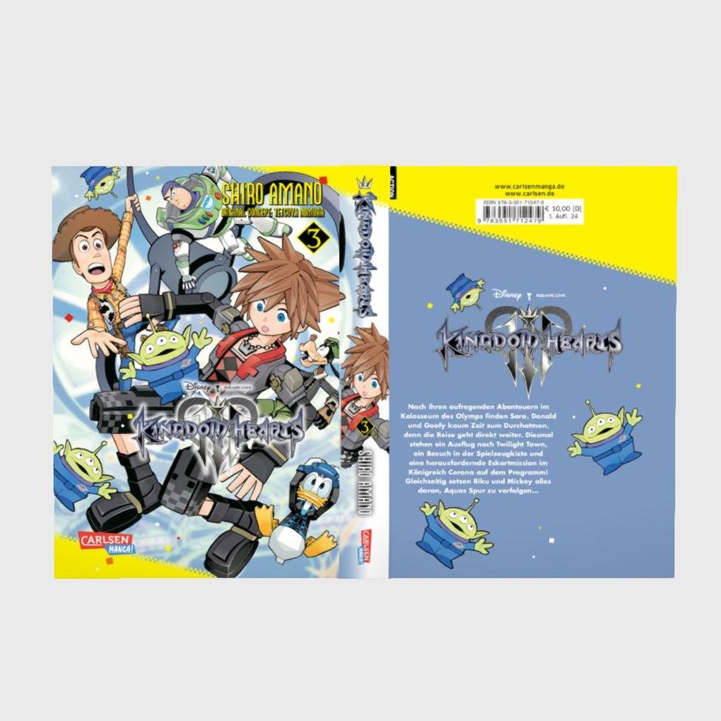 Weitere Ansicht: Kingdom Hearts III 3 | Shiro Amano, Tetsuya Nomura