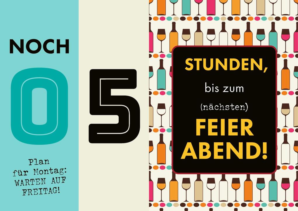 Weitere Ansicht: Countdown-Kalender für's Büro