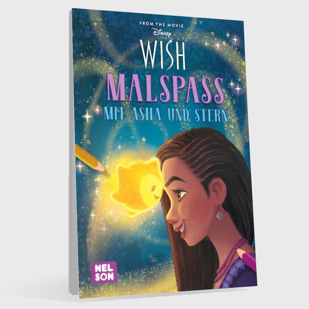 Weitere Ansicht: Disney Wish: Malspaß mit Asha und Stern