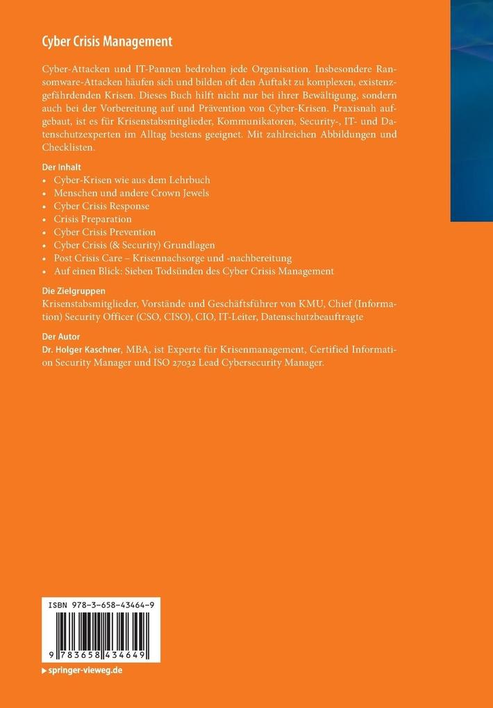 Weitere Ansicht: Cyber Crisis Management | Holger Kaschner