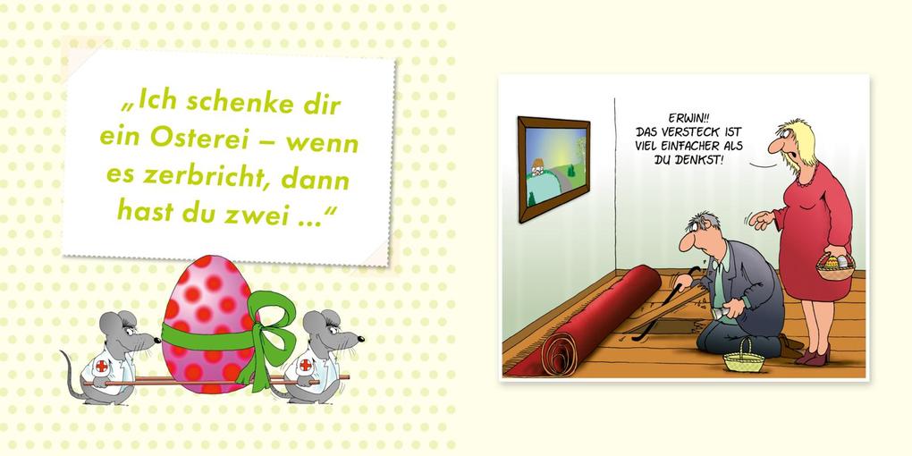 Weitere Ansicht: Uli Stein: Festtage!: Fröhliche Ostern! | Uli Stein