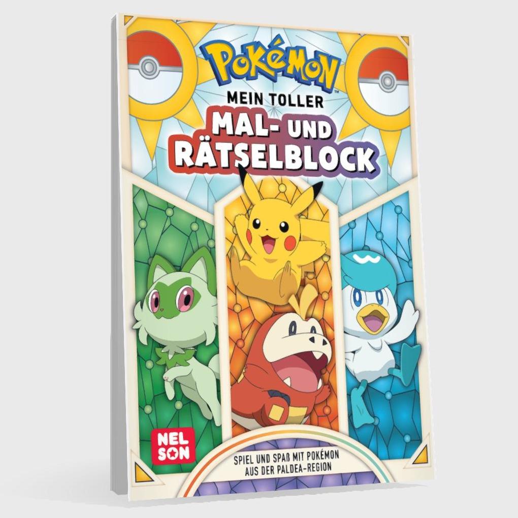 Weitere Ansicht: Pokémon Activity-Buch: Mein toller Mal- und Rätselblock
