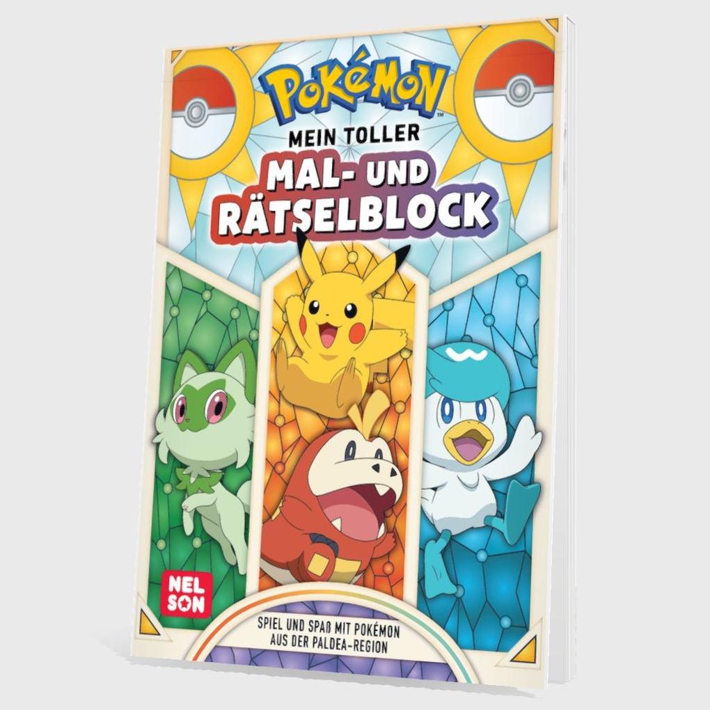 Weitere Ansicht: Pokémon Activity-Buch: Mein toller Mal- und Rätselblock