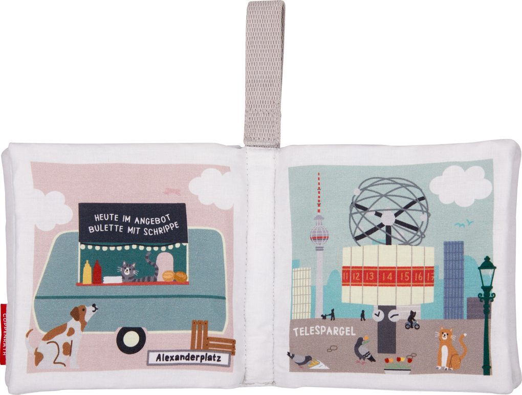 Weitere Ansicht: Knister-Babybuch: Willkommen in Berlin