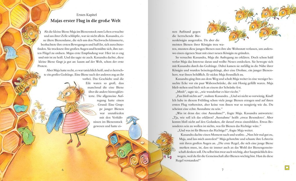 Weitere Ansicht: Die Biene Maja und ihre Abenteuer | Waldemar Bonsels