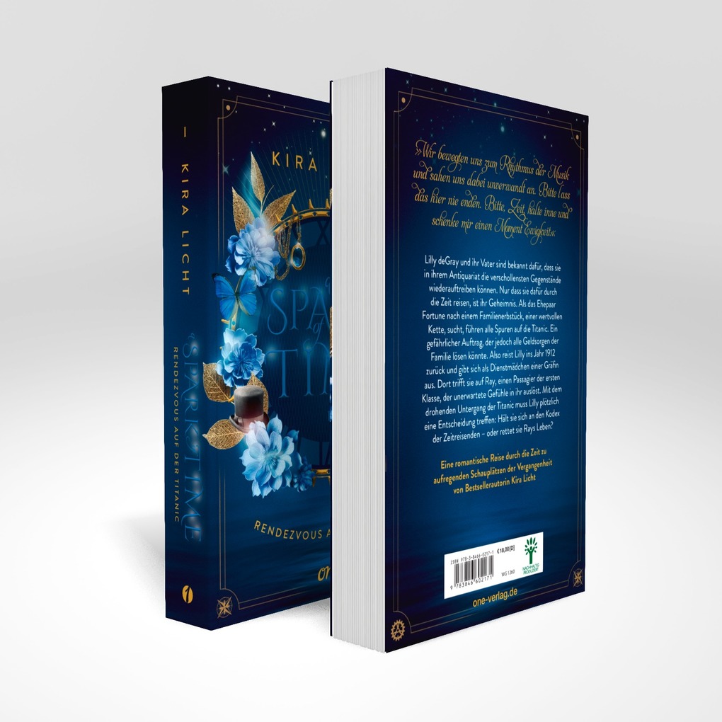 Weitere Ansicht: A Spark of Time - Rendezvous auf der Titanic | Kira Licht