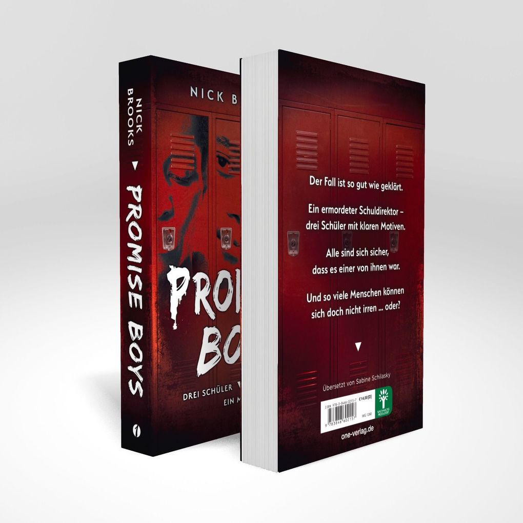 Weitere Ansicht: Promise Boys - Drei Schüler. Drei Motive. Ein Mord. | Nick Brooks