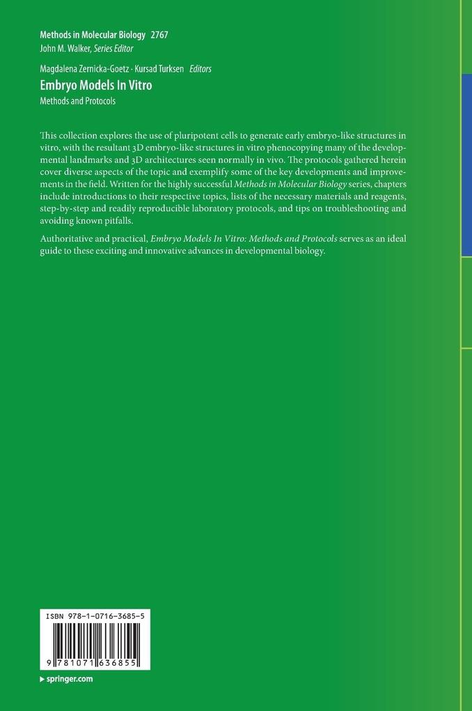 Weitere Ansicht: Embryo Models In Vitro