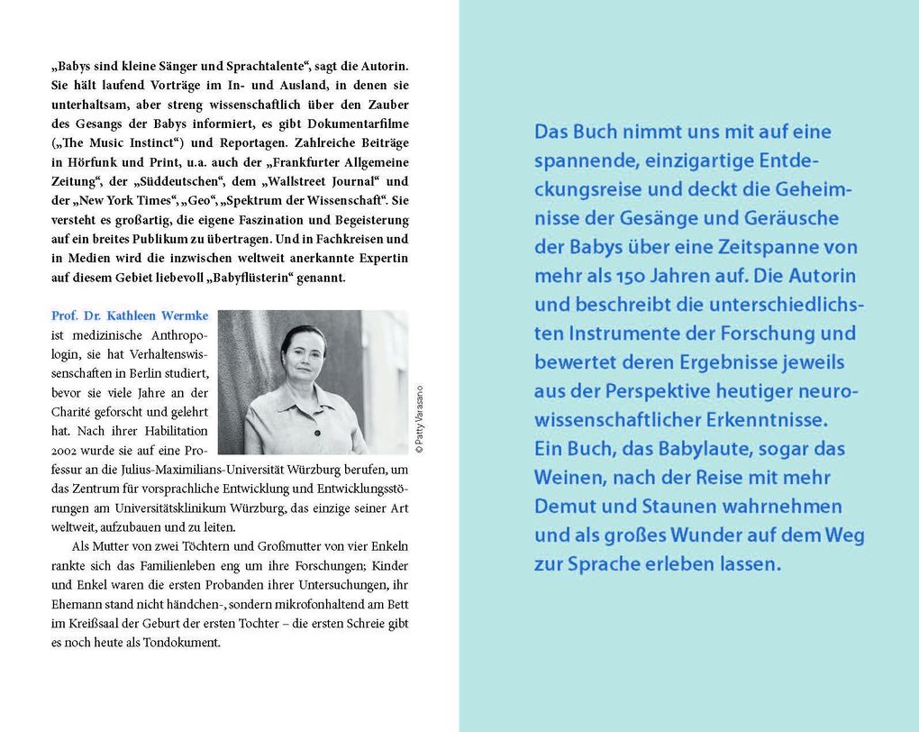 Weitere Ansicht: Babygesänge | Kathleen Wermke