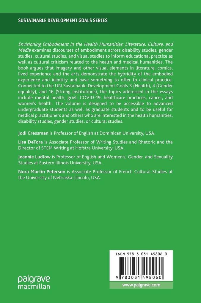 Weitere Ansicht: Envisioning Embodiment in the Health Humanities